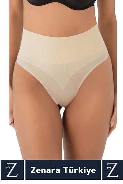 Zenara Casual No Trace Non-Slip 2 Sizes Slimming Tightening Recovering Very Stylish Seamless String Corset
