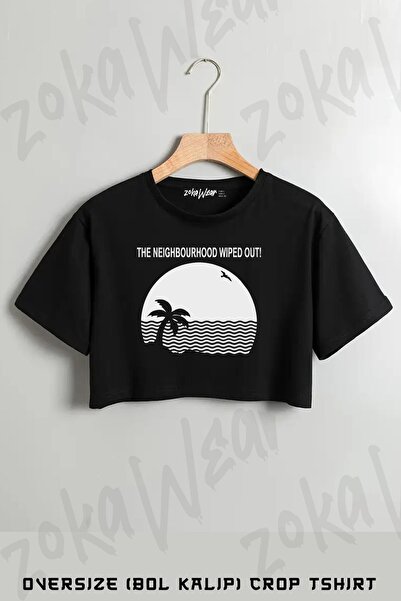 ZOKAWEAR The Neighborhood Wipe Out εμπριμέ μπλουζάκι μεγάλου μεγέθους