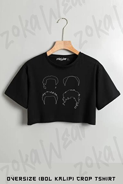 ZOKAWEAR Tricou oversize cu imprimeu Heads Seinfeld