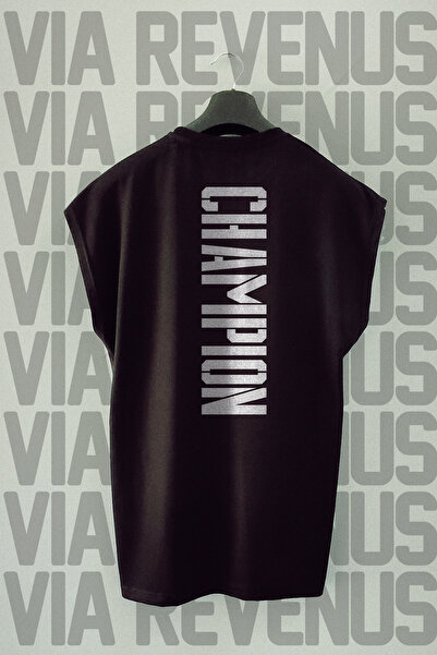 Vordevia Αθλητικό μπλουζάκι με στάμπα με μηδενικό μανίκι