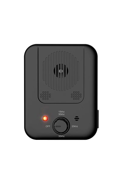 OEM Dispozitiv cu ultrasunete pentru descurajarea câinilor, anti-lătrat, 3 niveluri de sensibilitate, încărcare USB, inaudibil.