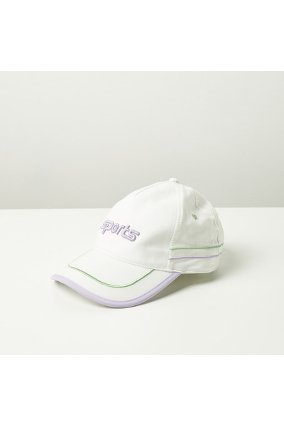 Juniors Embroidered Cap with Hook and Loop Closure