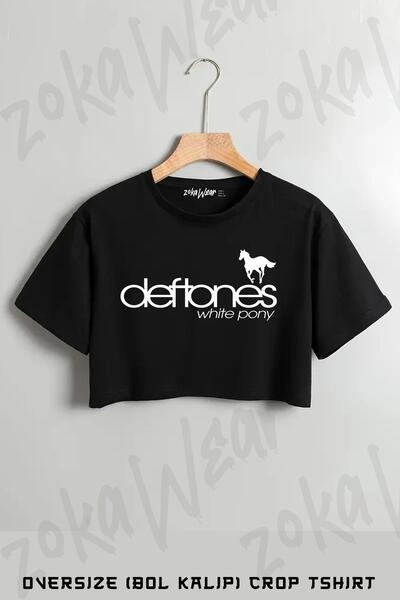 ZOKAWEAR Tricou oversize cu imprimeu Deftones White Pony