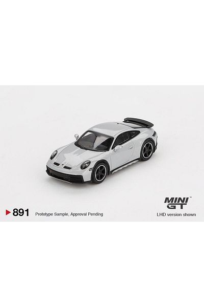 mini gt Porsche 911 Dakar Ice Gray Metallic 891
