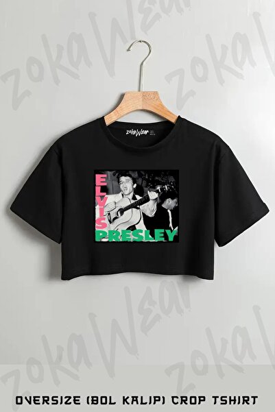 ZOKAWEAR Elvis Presley v2 εμπριμέ υπερμεγέθη μπλουζάκι