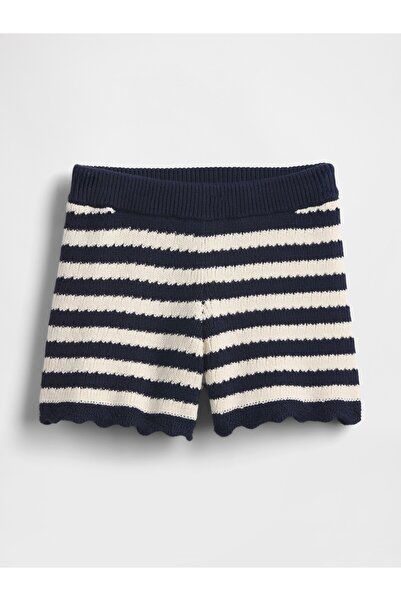 GAP Kız Bebek Siyah Örgü Şort