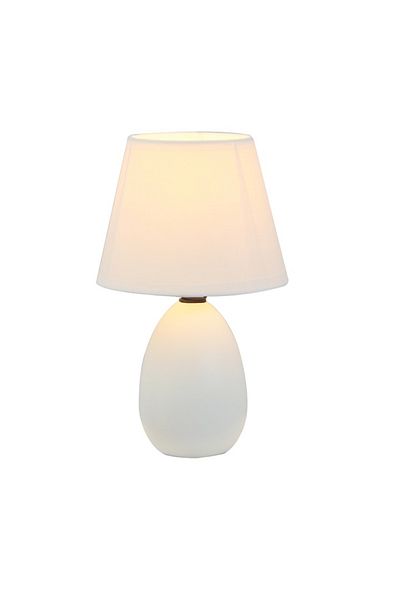 decoralisa Veioza ceramica alba Qenny 14x14x24 cm