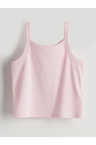LC Waikiki New Season Square Collar Girls' Undershirt - S5Cp87Z4