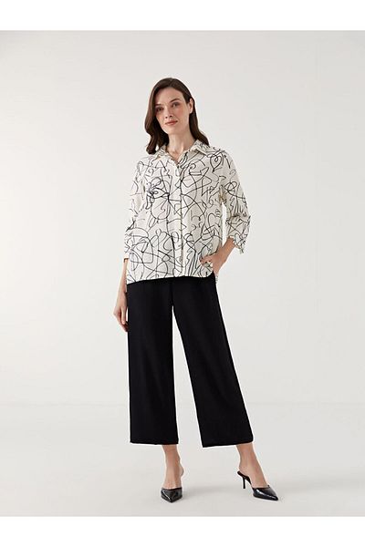 LC Waikiki New Season Women's Elastic Waist Trousers - S5I344Z8