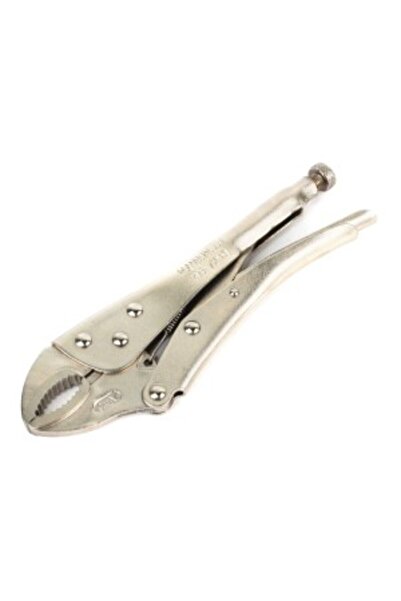 Hanbon Self-Locking Pliers With Screw, Curved Jaws 10" - Hb72101