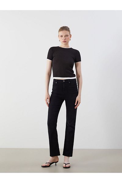 LC Waikiki New Season Mars Flare Women's Jean Trousers - S5Ll19Z8