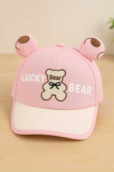 gigigiyim Bear Written Eared Girl's Hat