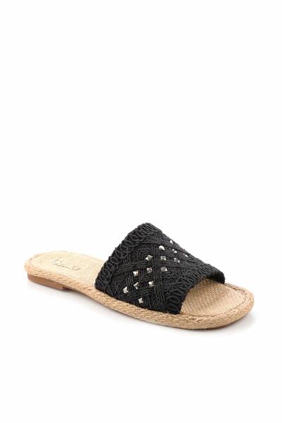 Bambi Black Women's Slippers K04874013416