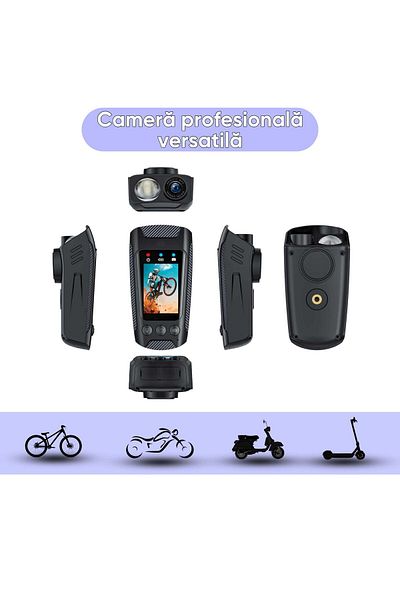 HexaCraft Action Video Camera for Bicycle and Motorcycle, HexaEye Pro