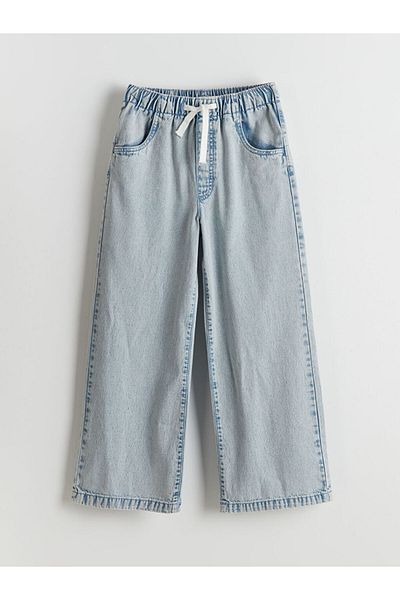 LC Waikiki New Season Wideleg Girls Jean Trousers