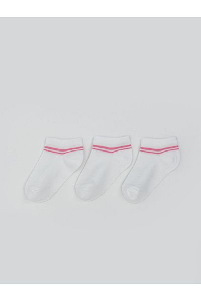 LC Waikiki New Season Baby Girl Booties Socks 3-Piece - S5Ke91Z1