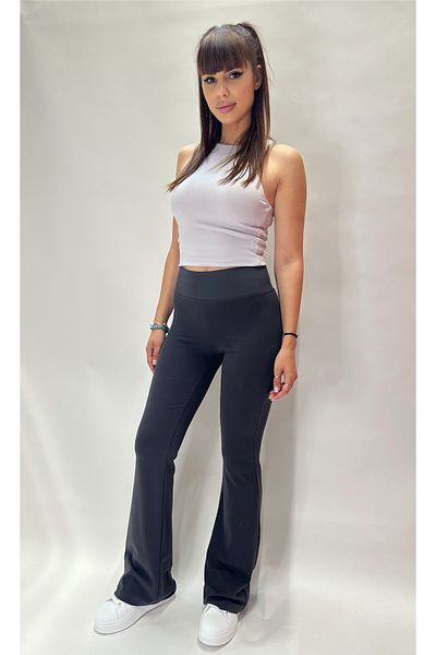 IFASTFASHION Women’s High Waist Flared Leggings – Seamless Stretch Pants, Soft Fit, Yoga Appropriate