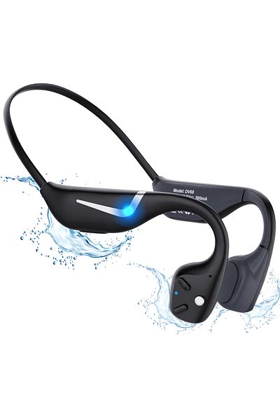 VisionHub Casti Wireless Bluetooth Audio - Sport, Fara Fir Cu Conductie Osoasa, Rezistente La Apa, Cu Microfon