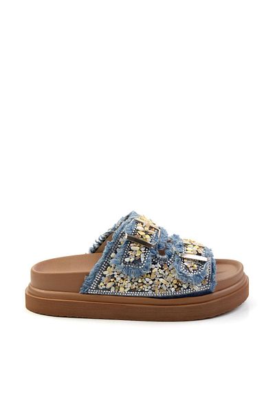 Bambi Denim Women's Slippers K04429320387