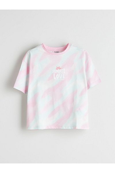 LC Waikiki Mixed Crew Neck Girl's T-Shirt