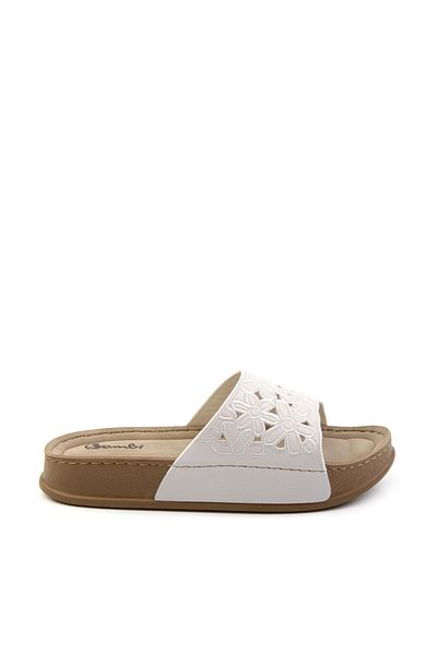 Bambi White Women's Slippers K04099501309