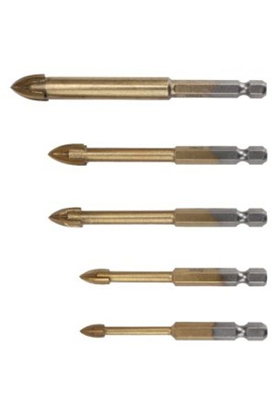 Venus Dsh Burghiu Pt. Sticla Set 5 (5, 6, 8, 10, 12 Mm)