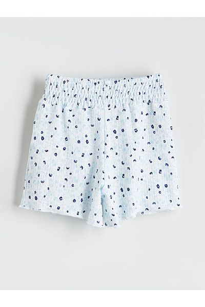 LC Waikiki New Season Girls' Shorts with Elastic Waist - S5L579Z4
