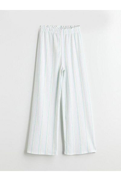 LC Waikiki Mixed Elastic Waist Girl's Trousers