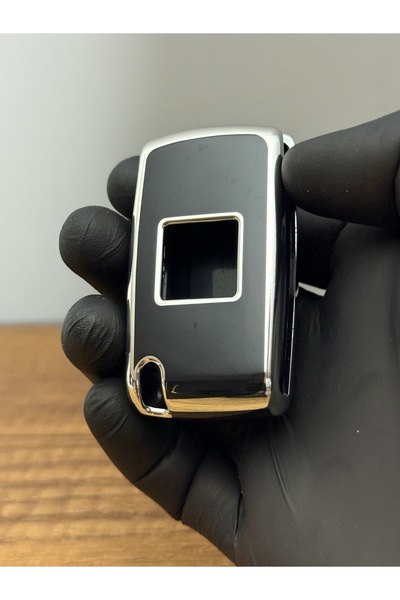 Mavi Keys Pentru Peugeot Partner 307 207 308 5008 Citroën Berlingo C2 C3 C4 Husă din silicon cu 2 butoane pentru telecomandă Negru Argintiu