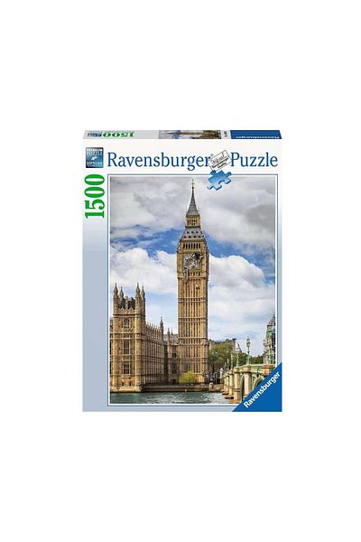 RAVENSBURGER Puzzle Ravensburger - Findus at Big Ben, 1500 pieces