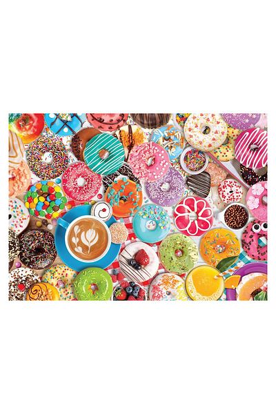 Eurographics Puzzle 1000 pieces Eurographics - Metal Box - Donut Party