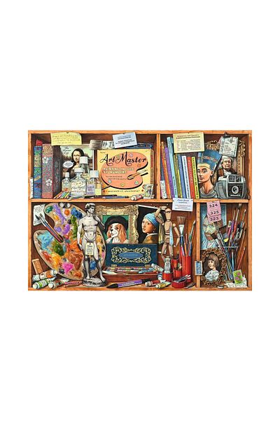 RAVENSBURGER Puzzle Ravensburger - Artist Room, 1000 pieces