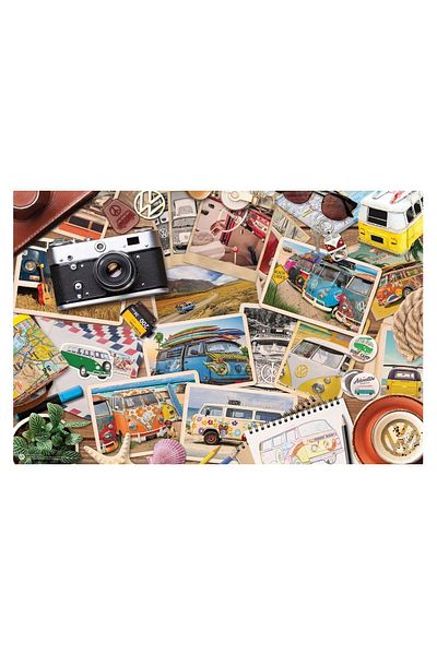 Eurographics Puzzle Eurographics - VW Road Trips, 550 pieces