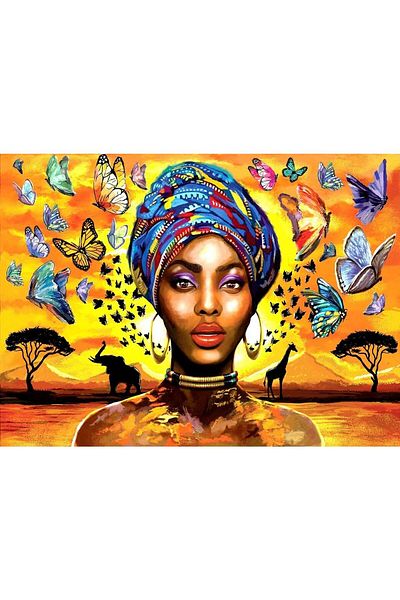 Anatolian Anatolian Puzzle - Serhat Filiz: Delightful Woman, 1000 pieces