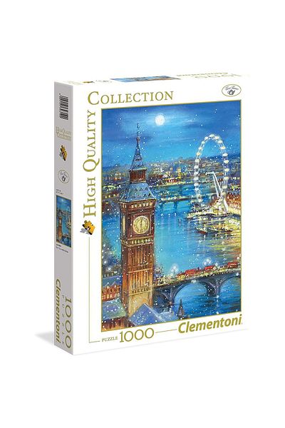 CLEMENTONI Puzzle 1000 pieces Clementoni - Snowflakes on the City