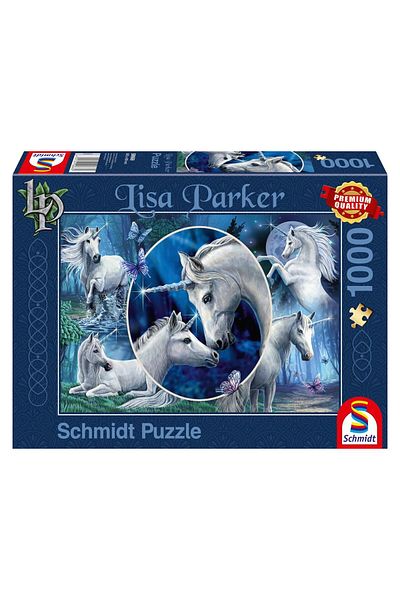 Schmidt Puzzle Schmidt - Lisa Parker: Charming Unicorns, 1000 pieces
