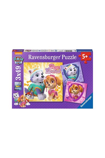 RAVENSBURGER Ravensburger Puzzle - Paw Patrol, 3x49 pieces