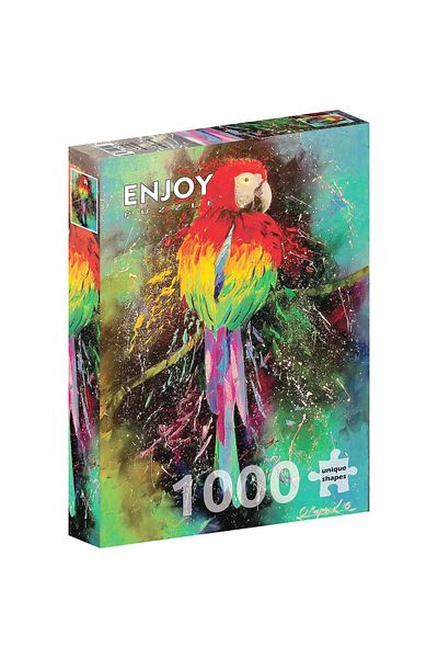 Enjoy Puzzle 1000 pieces ENJOY - Colorful Parrot