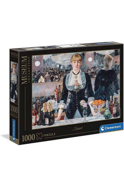 CLEMENTONI Clementoni 1000 piece puzzle - Edouard Manet: Museum Collection - Bar Folies Bergeres