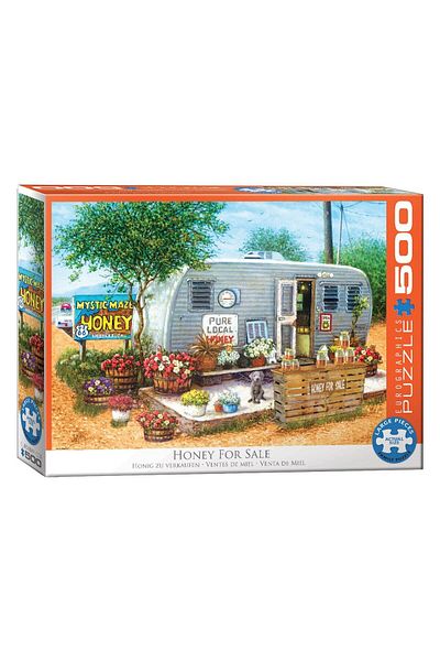 Eurographics Puzzle 500 pieces XXL - Janet Kruskamp: Honey for Sale
