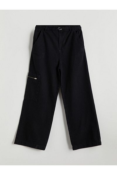 LC Waikiki New Season Elastic Waist Girl's Jean Trousers - S56572Z4