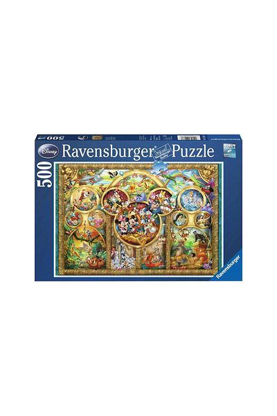 RAVENSBURGER Ravensburger Puzzle - Disney Family, 500 pieces