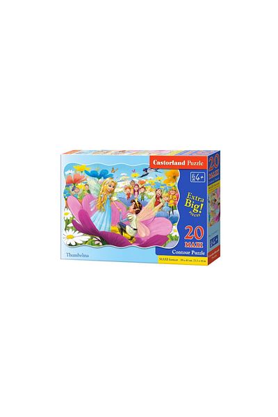 Castorland Castorland Puzzle - Thumbelina, 20 pieces XXL