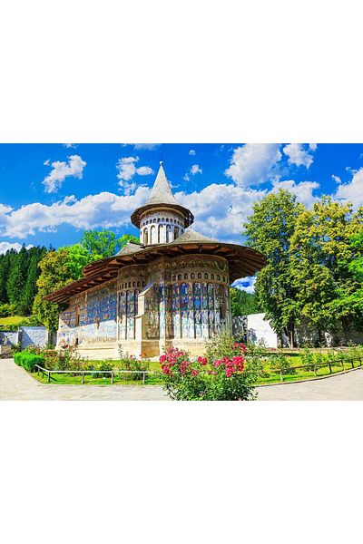 Enjoy Puzzle 1000 pieces Enjoy - Voronet Monastery, Suceava