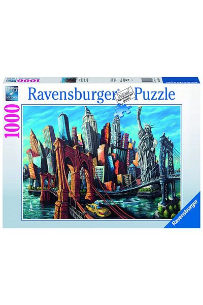 RAVENSBURGER Puzzle Ravensburger - New York, 1000 pieces