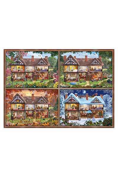 Schmidt Puzzle Schmidt - House Of Four Seasons, 2000 pieces