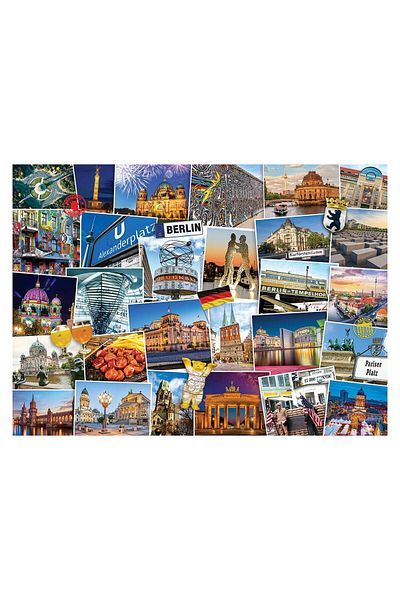Eurographics Puzzle 1000 pieces Eurographics - Globetrotter Berlin