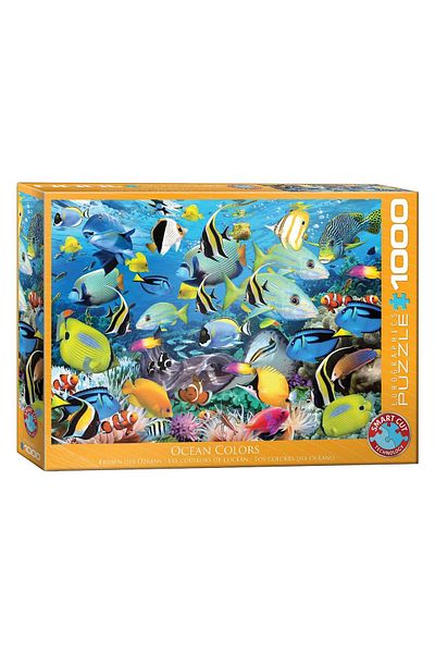 Eurographics Puzzle Eurographics - Ocean Colors by Howard Robinson, 1000 pieces
