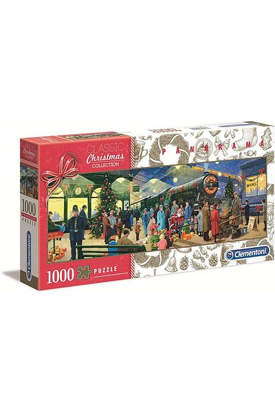 CLEMENTONI Clementoni 1000 piece panoramic puzzle - Christmas