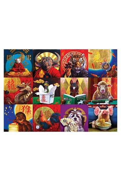 Eurographics Puzzle 1000 pieces Eurographics - Chinese Calendar